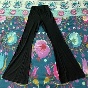 Aerie Real Me High Waisted Crossover Flare Legging